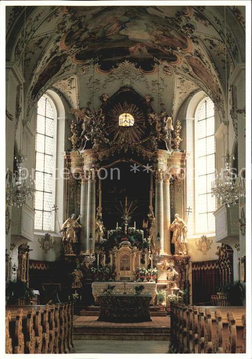 Mittenwald Bayern St Peter und Paul Kirche Fresken The Ge