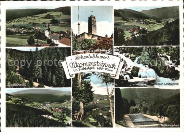 Warmensteinach Höhenluftkurort Löchleinstal Quellwasse