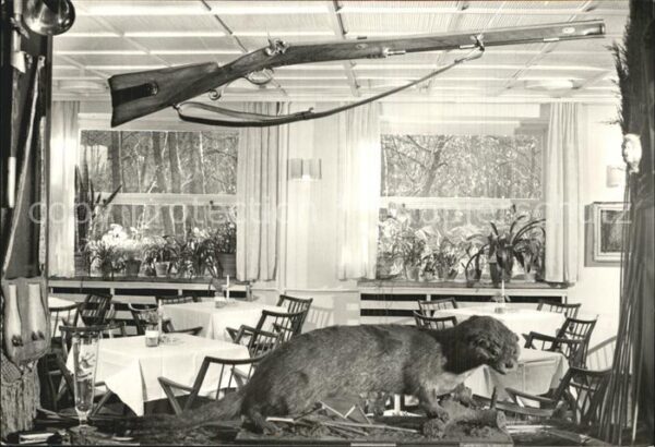 Bernau Berlin Waldschänke Rahmersee Gewehr Tierpräpar