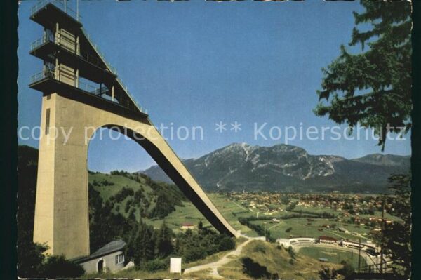 Garmisch-Partenkirchen Oympiaschanze gegen Kramer Skisprungsch