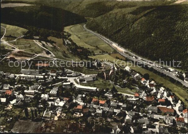 Michelbach Aarbergen Fliegeraufnahme Erholungsort