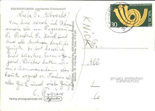 Michelbach Aarbergen Fliegeraufnahme Erholungsort – Bild 2
