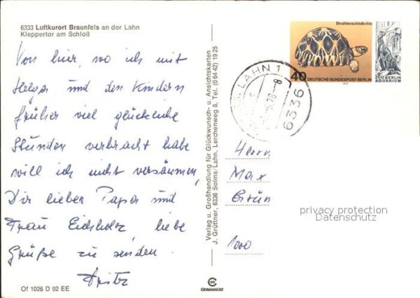 Braunfels Kleppertor am Schloss – Bild 2