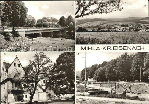 Mihla Werrabrücke Gesamtansicht Konsumgaststä