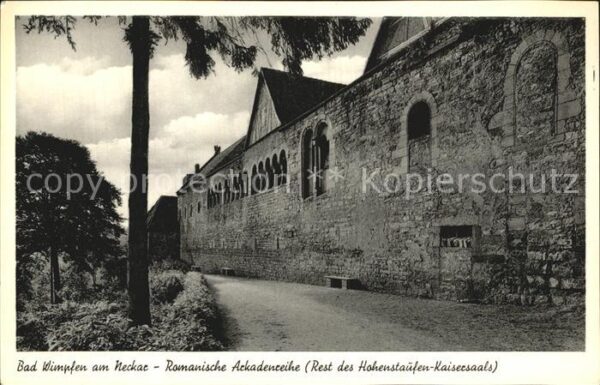Bad Wimpfen Romanische Arkadenreihe