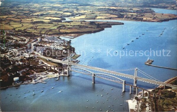 Plymouth  UK South West Tamar Bridge