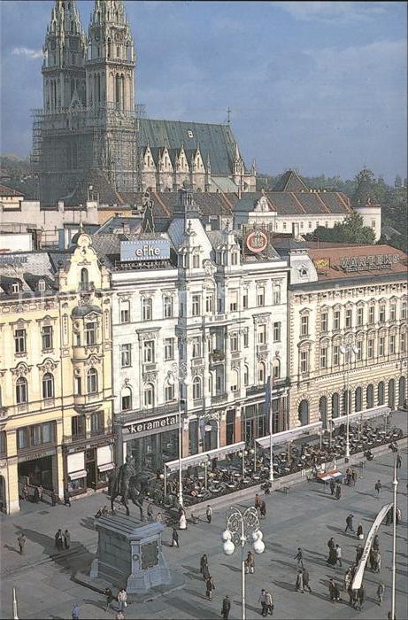Zagreb Trg bana Josipa Jelacica