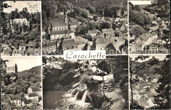 Larochette Luxembourg Teilansichten