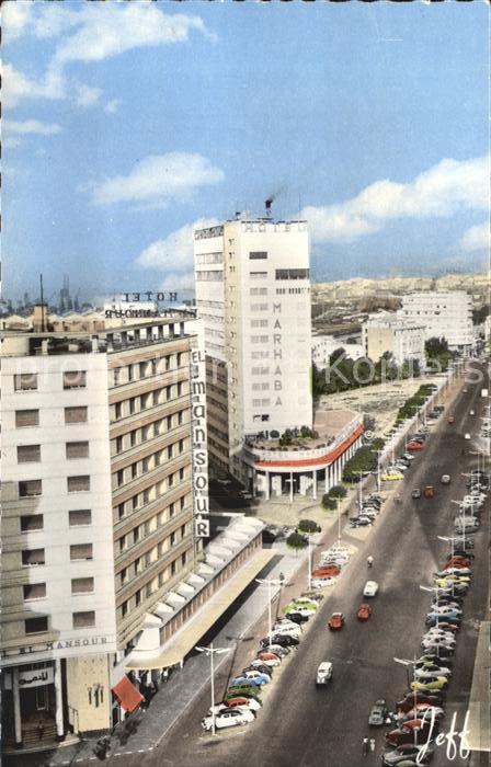 Casablanca L´avenue des Forces Armees Royales gran