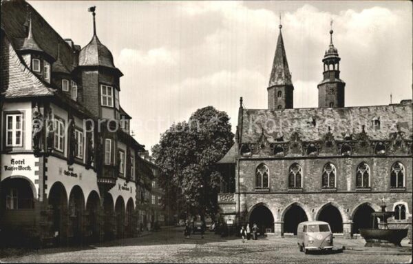 Goslar Rathaus Marktkirche Kaiserworth