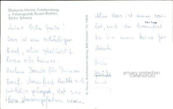 Rathen Saechsische Schweiz Diakonie-Heime Friedensburg und Felseng – Bild 2