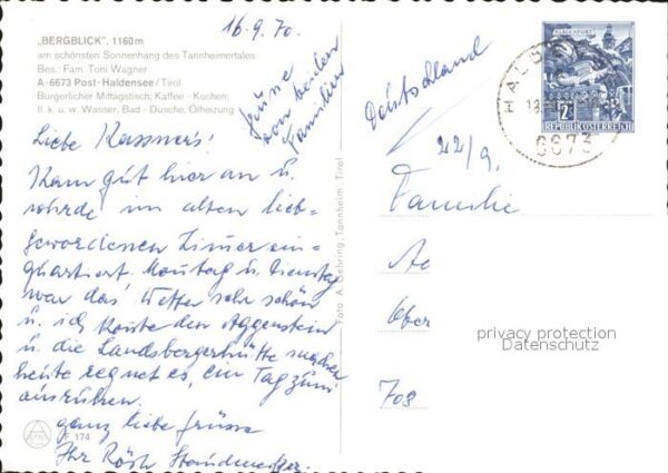 Haldensee Gasthaus Bergblick – Bild 2