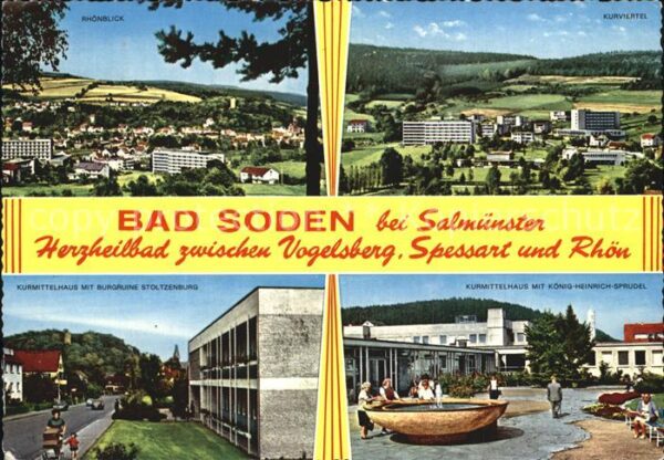 Bad Soden-Salmuenster Kurviertel Rhönblick Kurmittelhaus