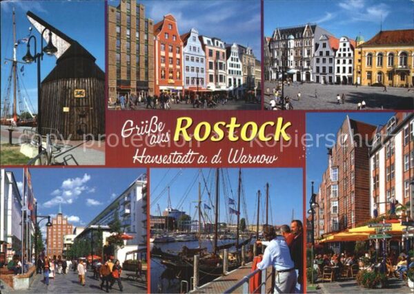 Rostock Hafen Promenade