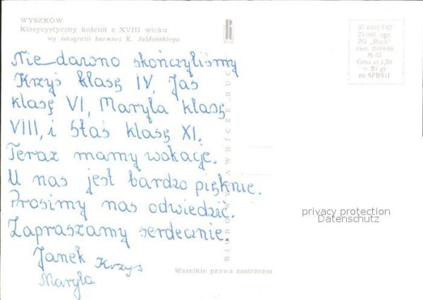 Wyszkow Klasyeystyyezny kosciol – Bild 2