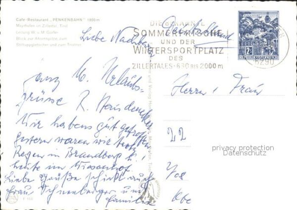 Mayrhofen Zillertal Cafe Penkenbahn – Bild 2