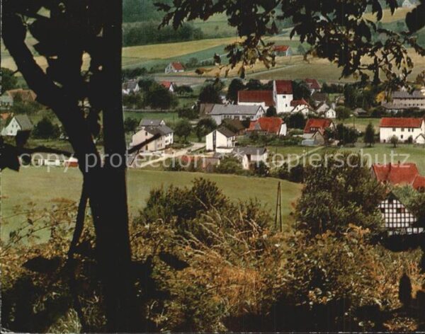Boerninghausen Panorama Wiehengebirge