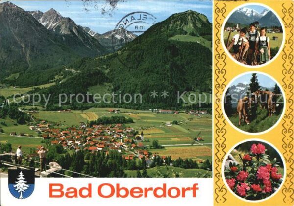 Bad Oberdorf Gesamtansicht mit Rotspitze und Nebelho