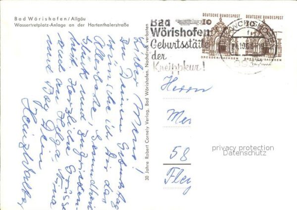 Bad Woerishofen Wassertretplatz Hartenthalerstrasse – Bild 2