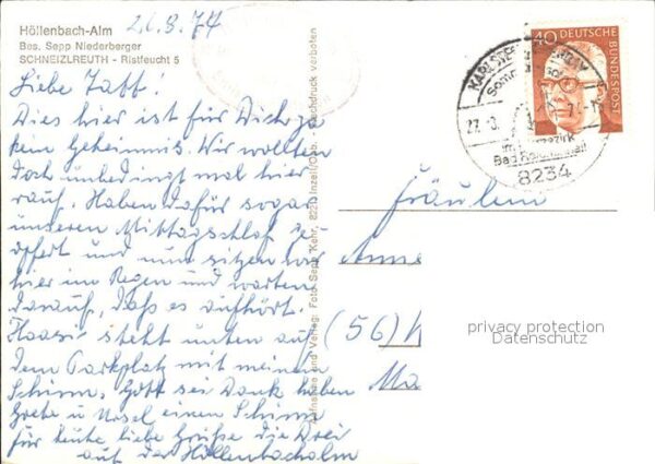 Hoellenbach Alm mit Ristfeuchthorn – Bild 2