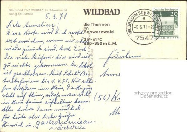 Bad Wildbad König Karl Strasse – Bild 2