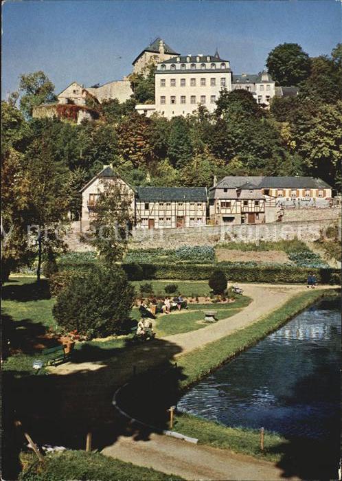 Blankenheim Ahr Burg und Weiher