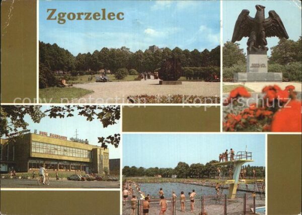 Zgorzelec Denkmal Park Schwimmbad