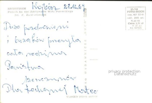 Szczecinek Gedenkstein – Bild 2