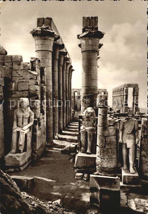 Luxor Louqsor Louksor Statue of Ramses II. Tempel