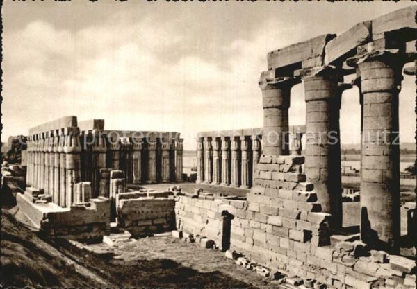 Luxor Louqsor Louksor Colonade of Amen Ra Temple