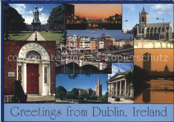 Dublin Ireland Teilansichten