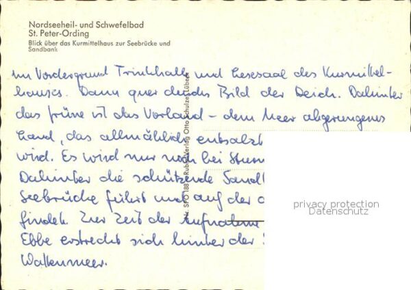 St Peter-Ording Kurmittelhaus Seebrücke Sandbank – Bild 2