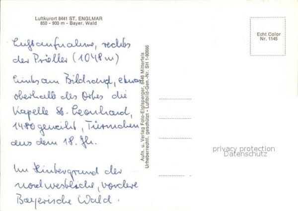 St Englmar Fliegeraufnahme – Bild 2