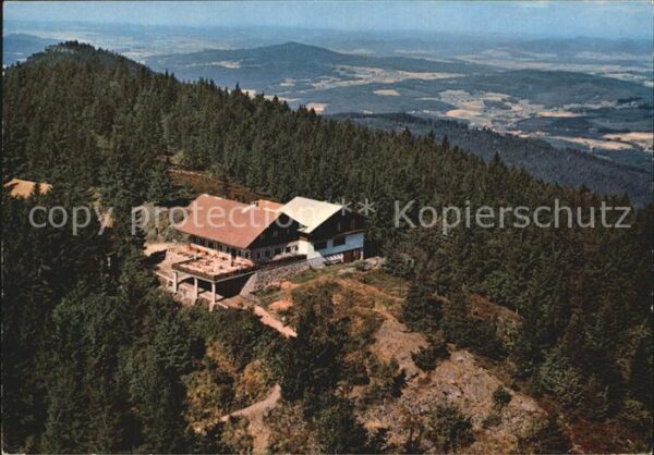 Hohenwarth Koetzting Kötztinger Hütte Fliegeraufnahme