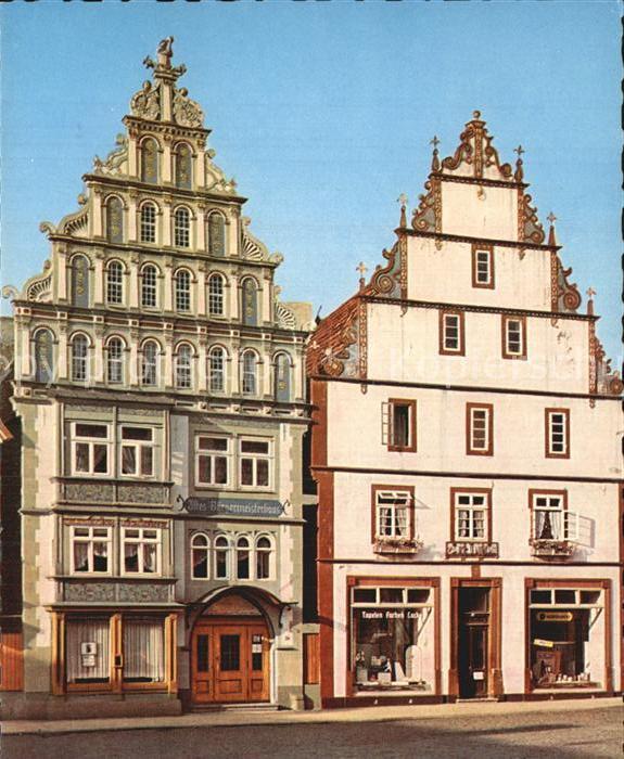 Salzuflen Bad Bürgermeisterhäuser am Markt