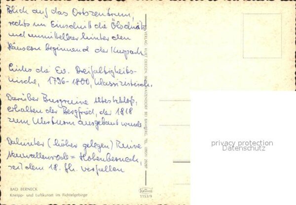 Bad Berneck Panorama – Bild 2