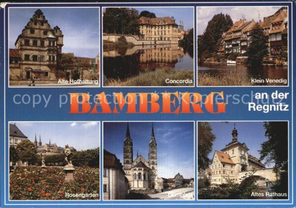 Bamberg Concordia Alte Hofhaltung Rosengarten D