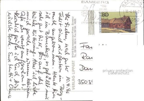 Bamberg Concordia Alte Hofhaltung Rosengarten D – Bild 2