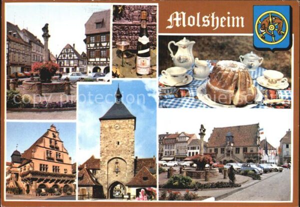 Molsheim Marktplatz Brunnen