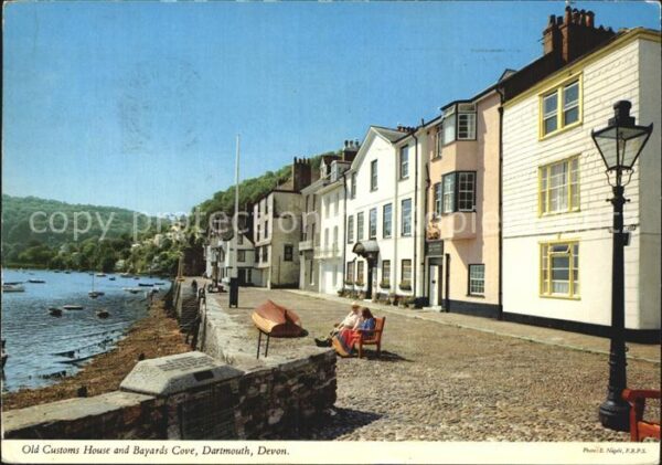 Dartmouth Devon Old Customs House and Bayards Cove