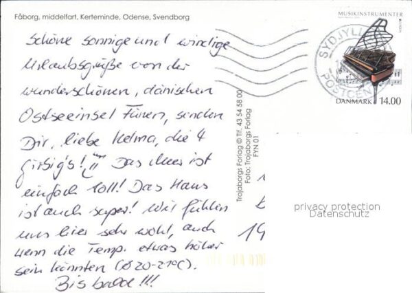 Odense Fyn Svendborg mit Landkarte – Bild 2