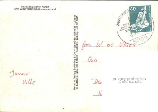 Winterberg Hochsauerland Fliegeraufnahme mit Sprungschanze – Bild 2