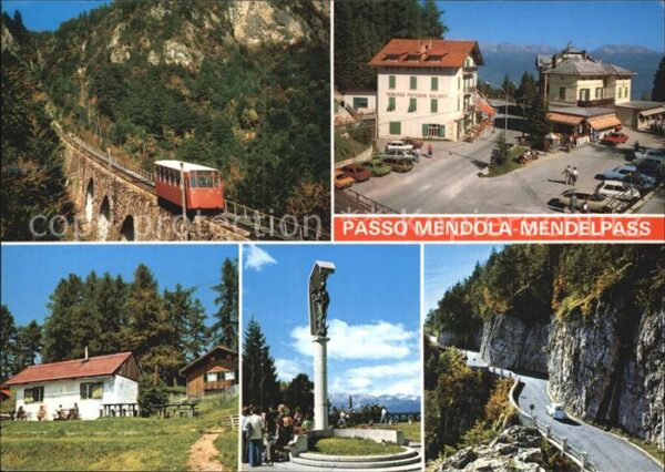 Mendelpass im Südtirol Bergbahn