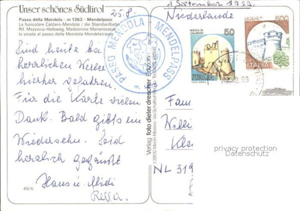 Mendelpass im Südtirol Bergbahn – Bild 2