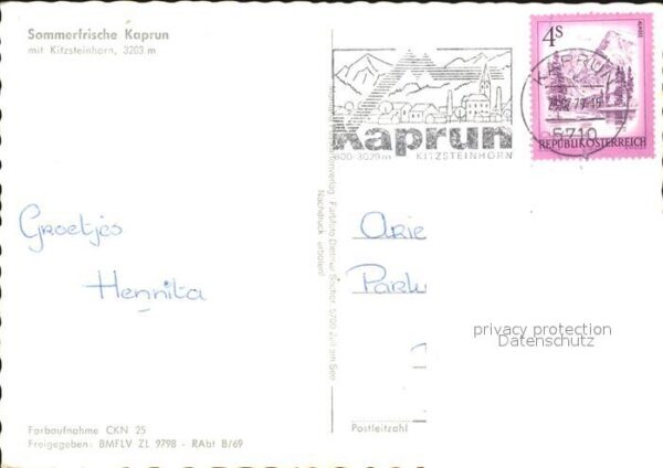 Kaprun mit Kitzsteinhorn – Bild 2