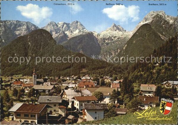 Lofer mit Loferer Steinbergen