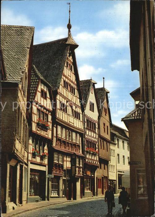 Bad Muenstereifel Orchheimerstrasse mit Windeckhaus Fachw