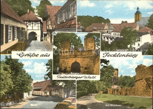 Tecklenburg Burgtor Wierturm Markt Legge