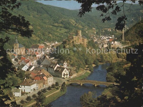 Heimbach Eifel Fliegeraufnahme Hohes Venn Brückenparti