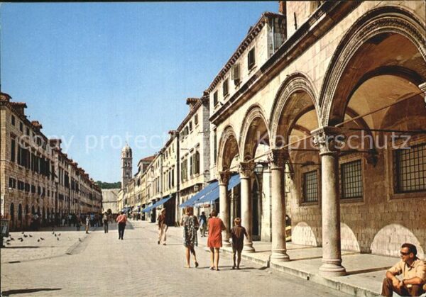 Dubrovnik Ragusa Orstpartie